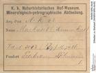 Etiketten zu Markasit (NHMW-MIN-Ak48)
